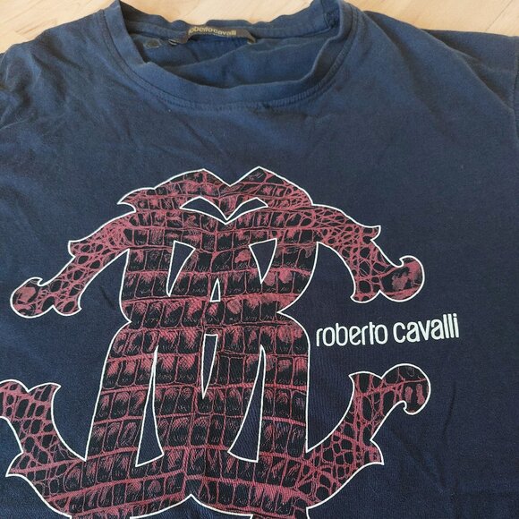 Roberto Cavalli T-shirt with Eagle logo and print - Picture 2 of 9